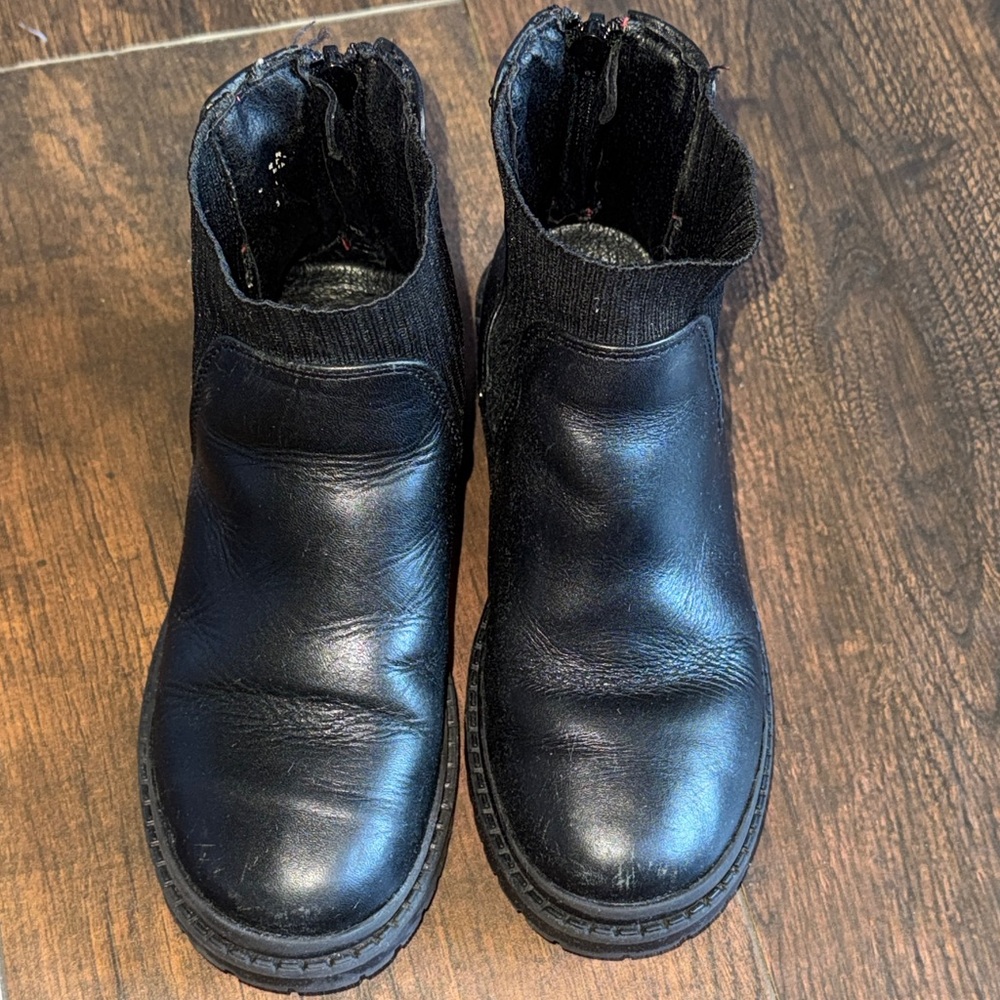 Steve Madden Kids Black Ankle Boots